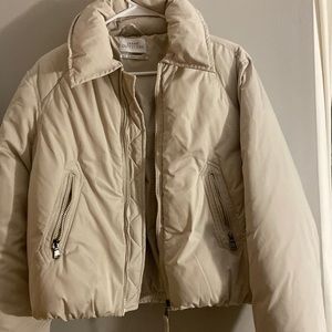 Urban Outfitters Cropped Puffer Jacket